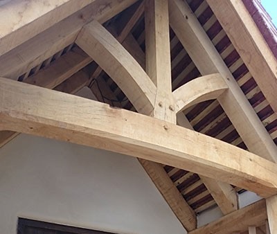 Replacement Timber to Porch in Suffolk